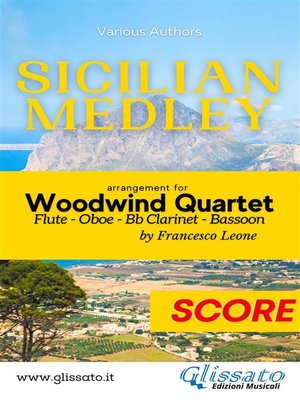 cover image of Sicilian Medley--Woodwind Quartet (score)